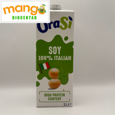 Napitak od soje 1L – sojin napitak kao zamena za mleko. Blag ukus, kremasta tekstura i jednostavna upotreba u napicima i receptima.