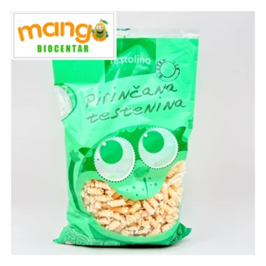 Pirinčana testenina spirala 400g – Testolino, bez glutena, pirinčano brašno i voda