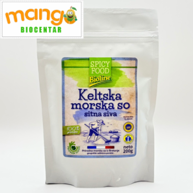 Keltska morska so sitna siva 200g - Bioline