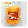 Pronto mango listići 500g — suvi mango u listićima, prozirno pakovanje sa crvenom Pronto etiketom